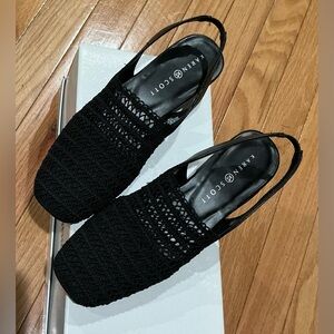 Karen Scott Black Slingback Loafers